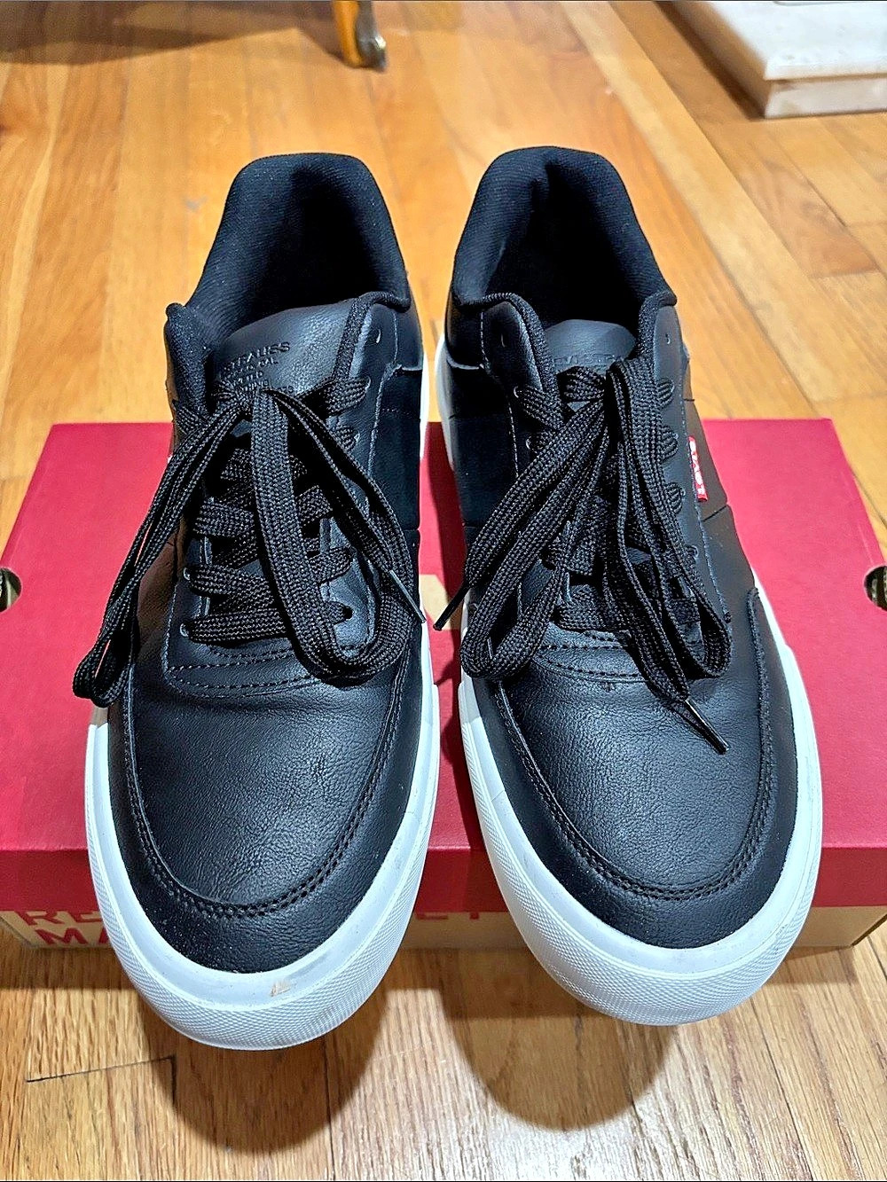 Levi's Black & White Sneakers